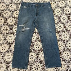 Carhartt Men's Blue Straight Jeans